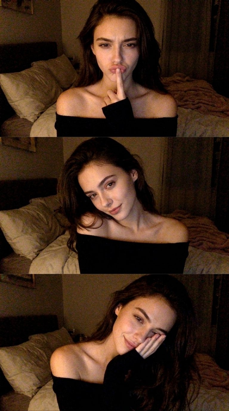 Create a low-resolution vertical webcam photo in a 3x1 (#406)