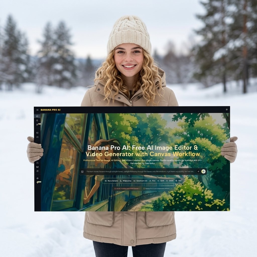 The person as reference 1 standing in a snowy (#257)