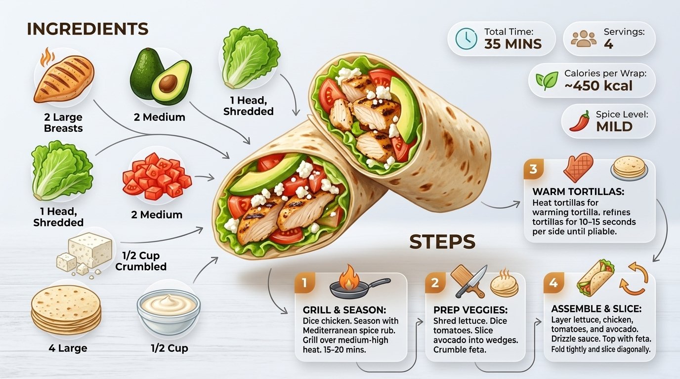 Ultra-clean modern recipe infographic (#149)