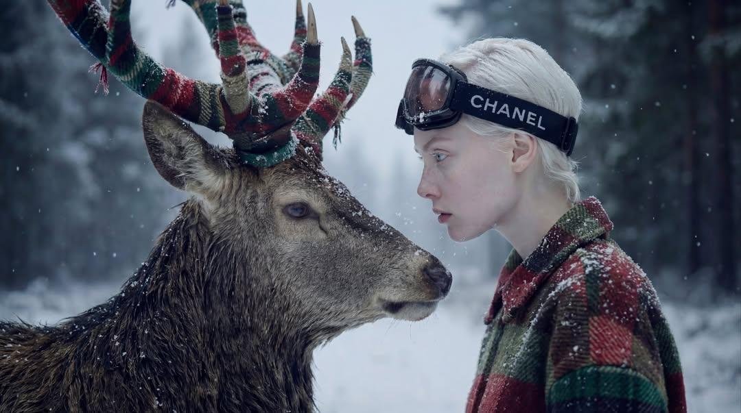 { "Objective": "Create a hyper-realistic 8K surreal winter fantasy (#16)