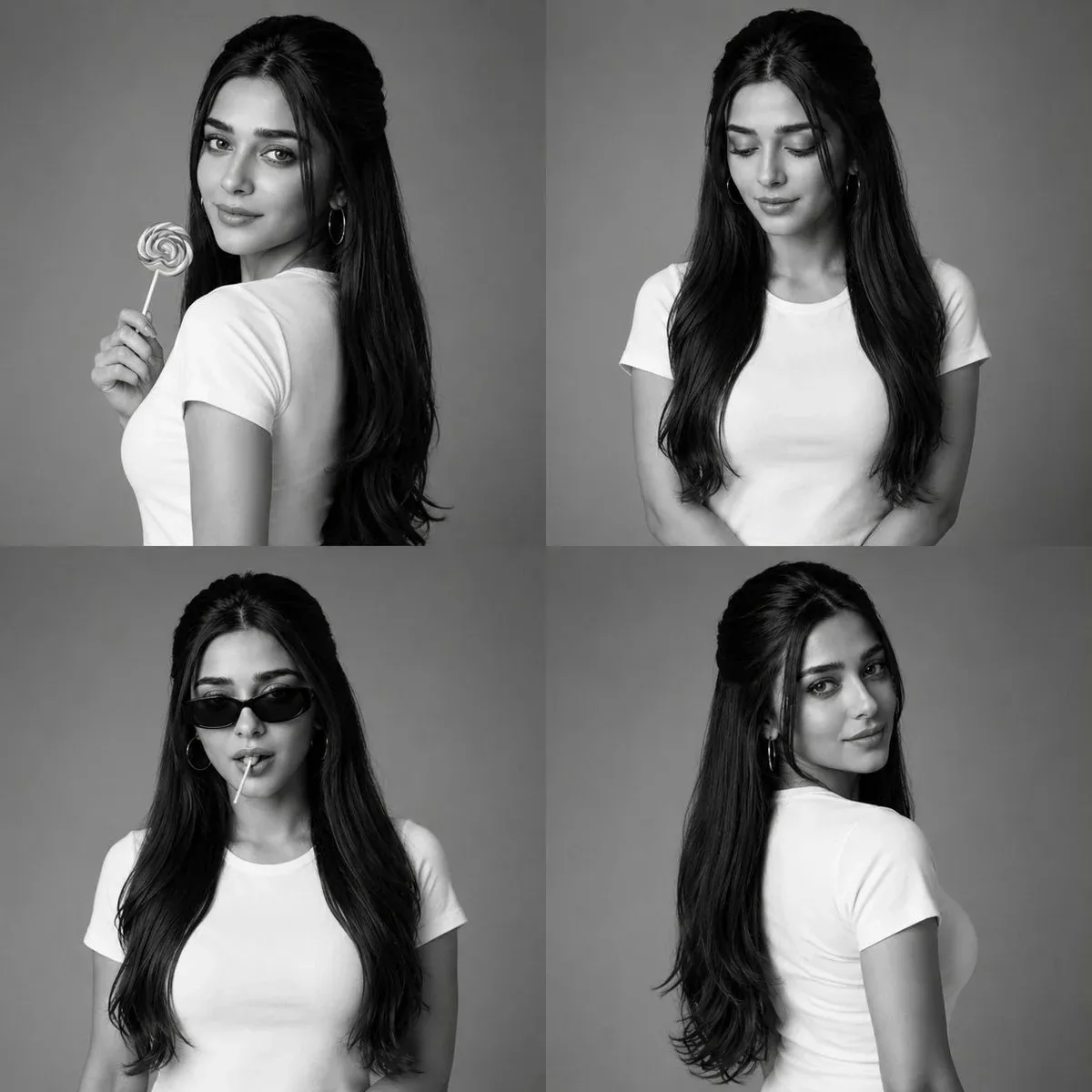 Luxury Fashion Studio Collage