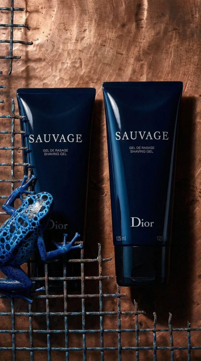 Luxury Shaving Gel on Engraved Copper Plates (#nb_1380)