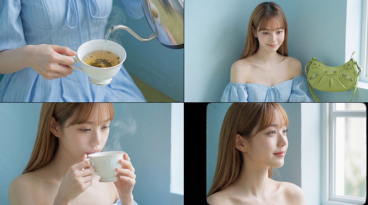 Cinematic Tea Time Charm with ASMR (#nb_1327)