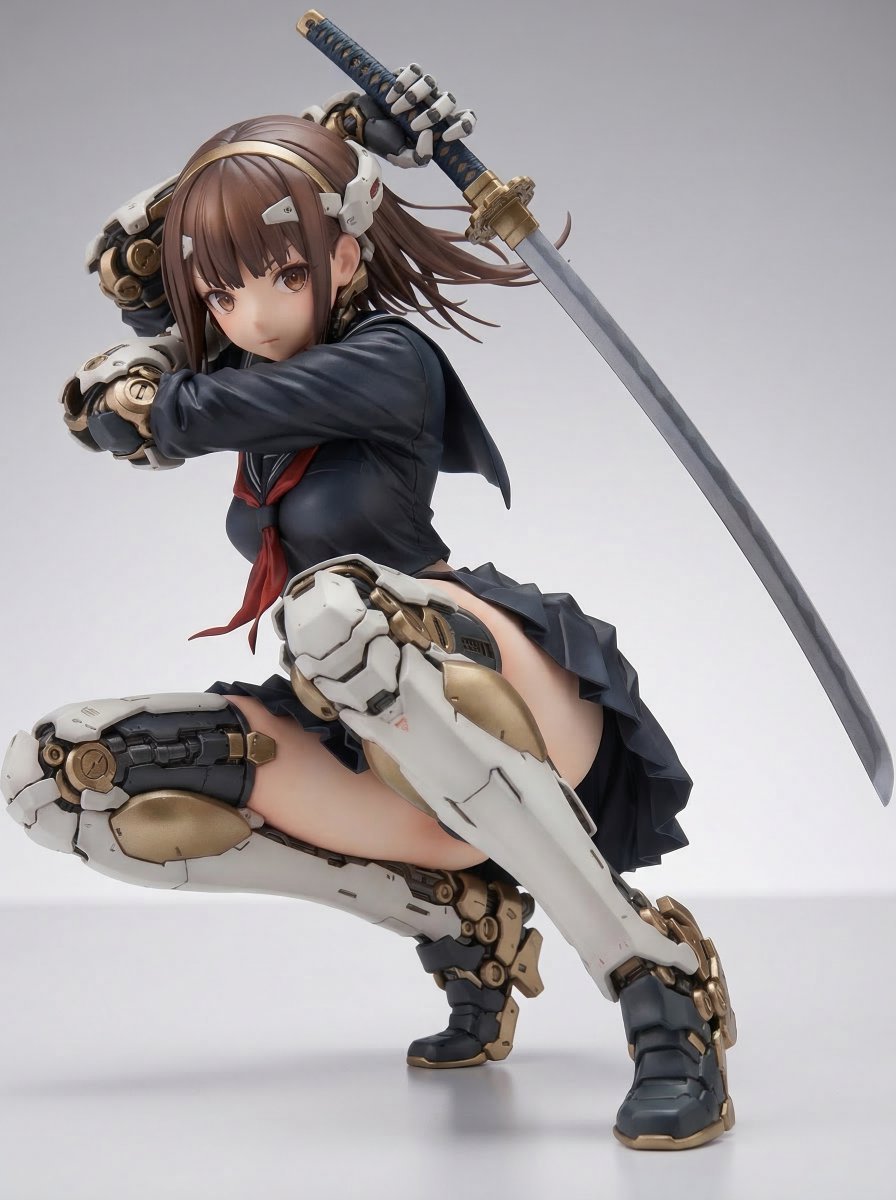 Samurai Mecha Girl 1/7 Scale PVC Figure (#nb_1169)