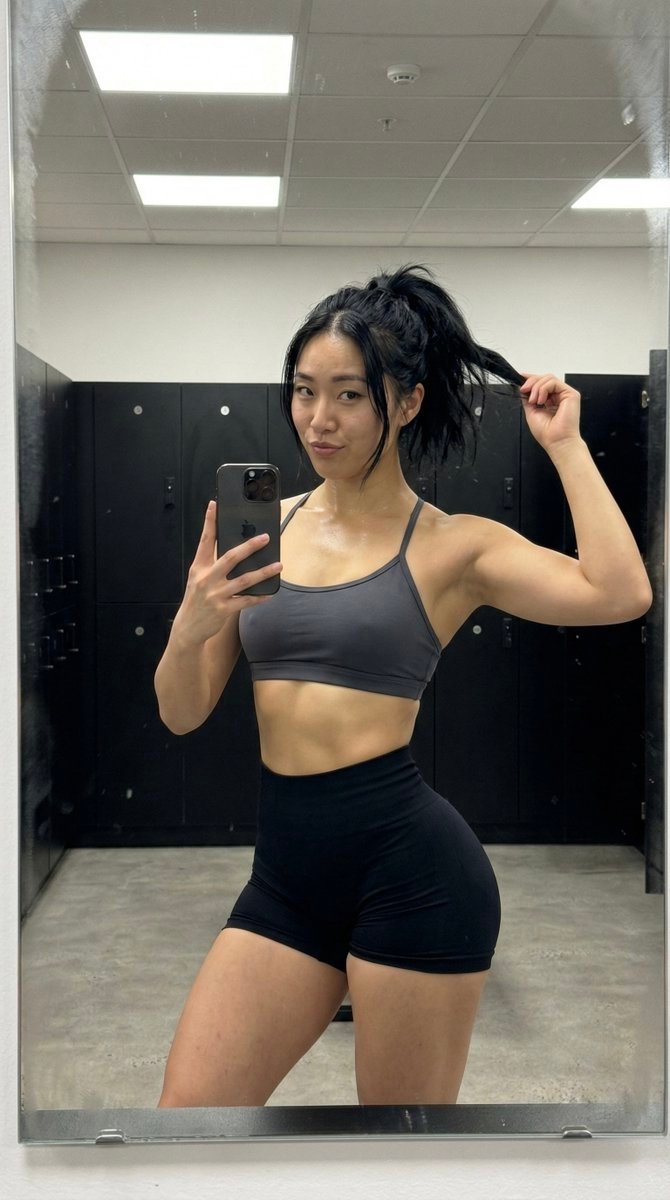 Gym Mirror Selfie (#nb_1041)