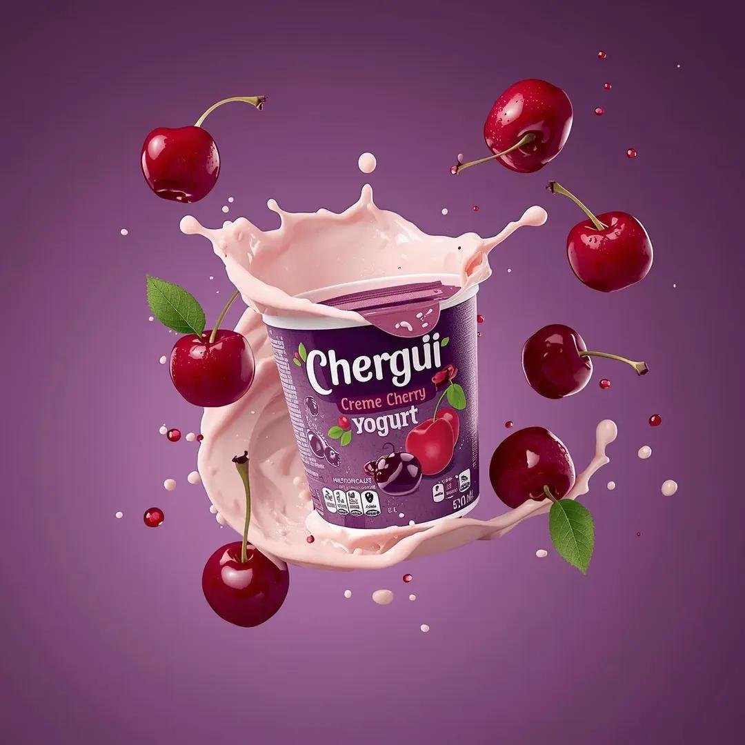 High-End Yogurt Product Photography with Milk Splash (#nb_858)