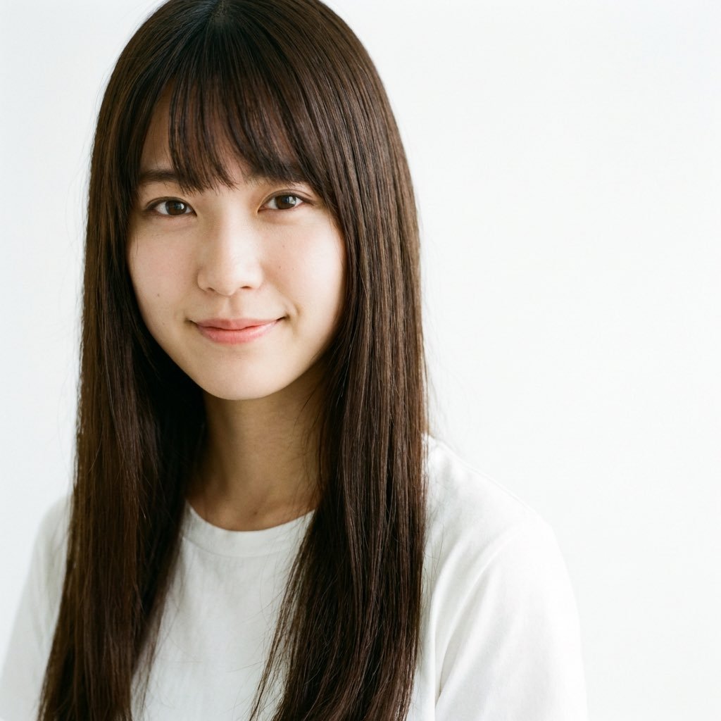 Close-up Portrait of a Young Japanese Woman (#nb_680)