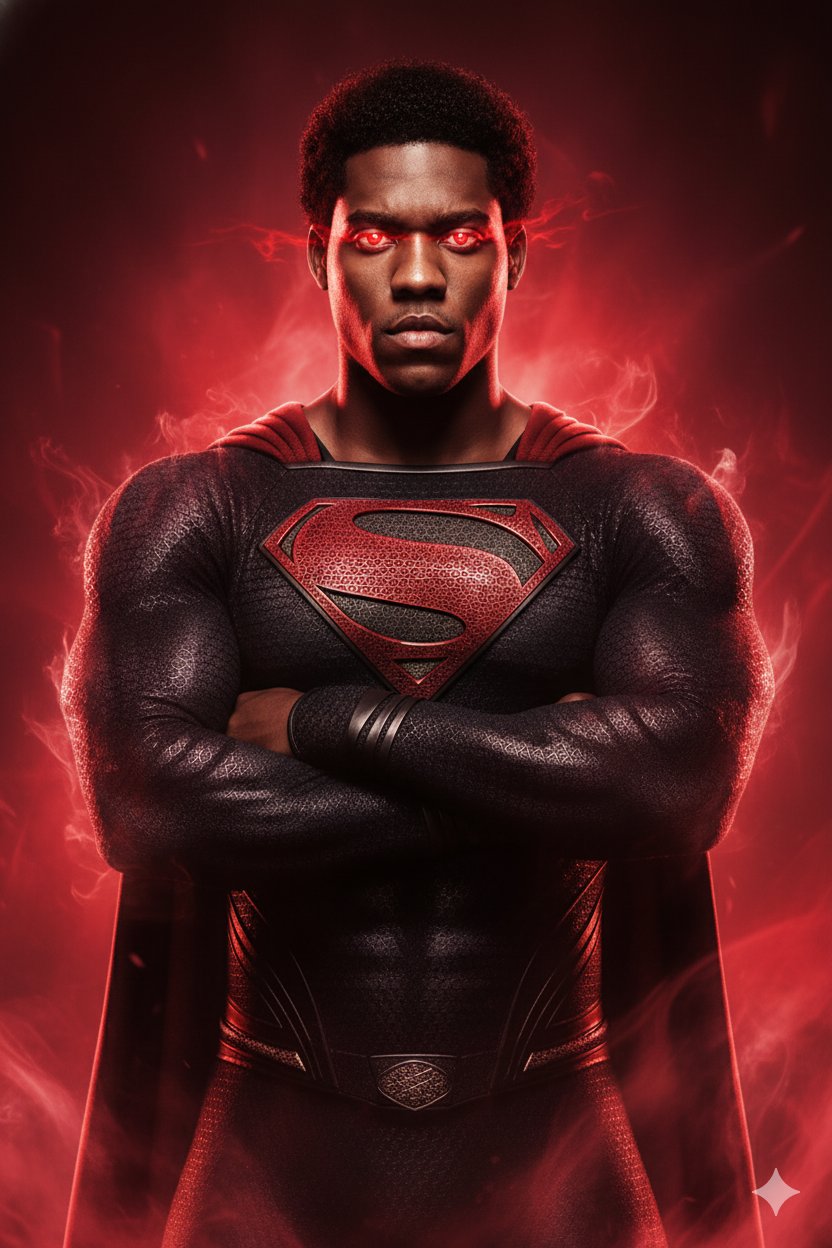 Editorial Portrait of a Superman-like Figure (#nb_276)