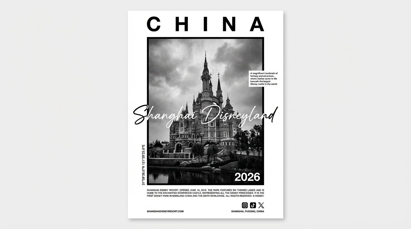 Minimalist Black-and-White Editorial Poster Design (#nb_226)