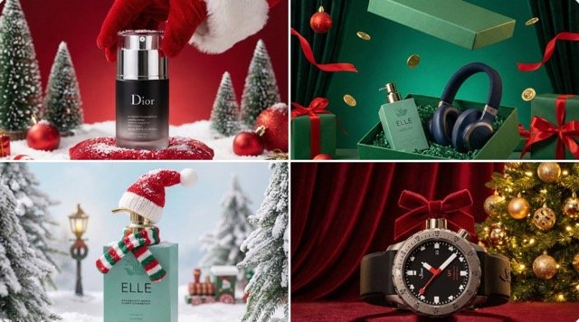 Luxury Christmas Product Photoshoot (#nb_110)