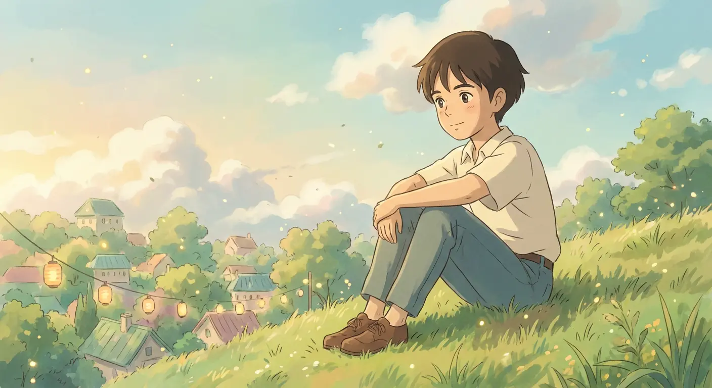 Studio Ghibli Style Portrait from Reference Image (#nb_53)