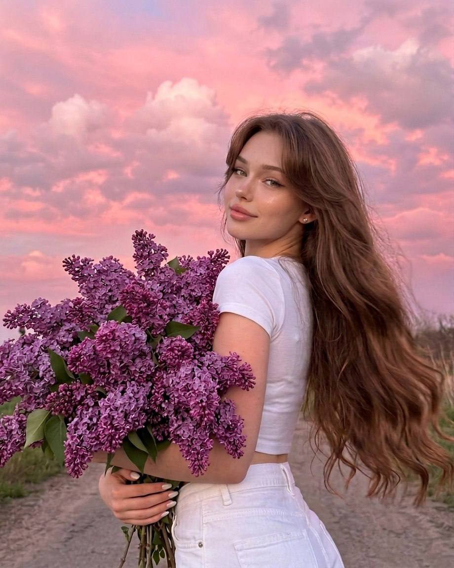 Sunset Lavender Grace (#pls_221)