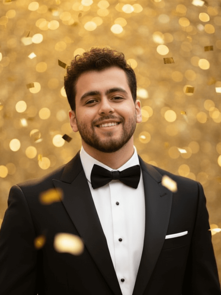 Golden Hour Tuxedo Portrait (#pp_61)