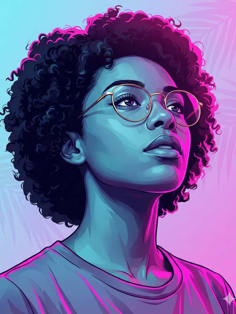Neon Curls (#pp_390)