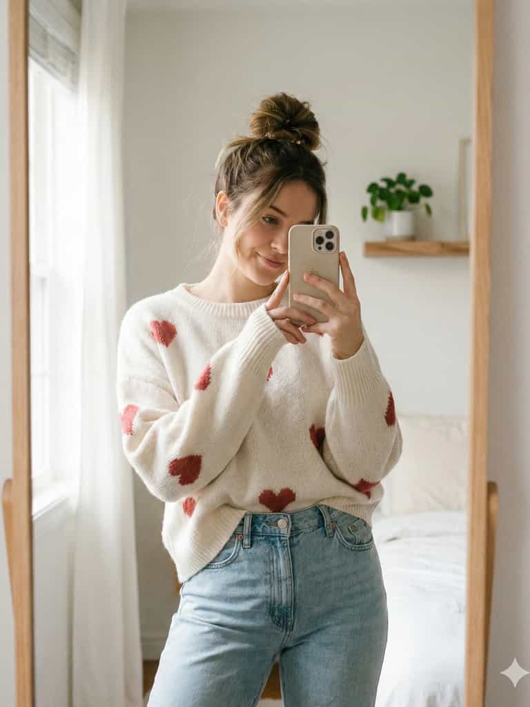 Cozy Morning Mirror Selfie (#pp_496)