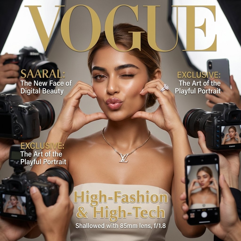 Vogue Cover - Saaral AI