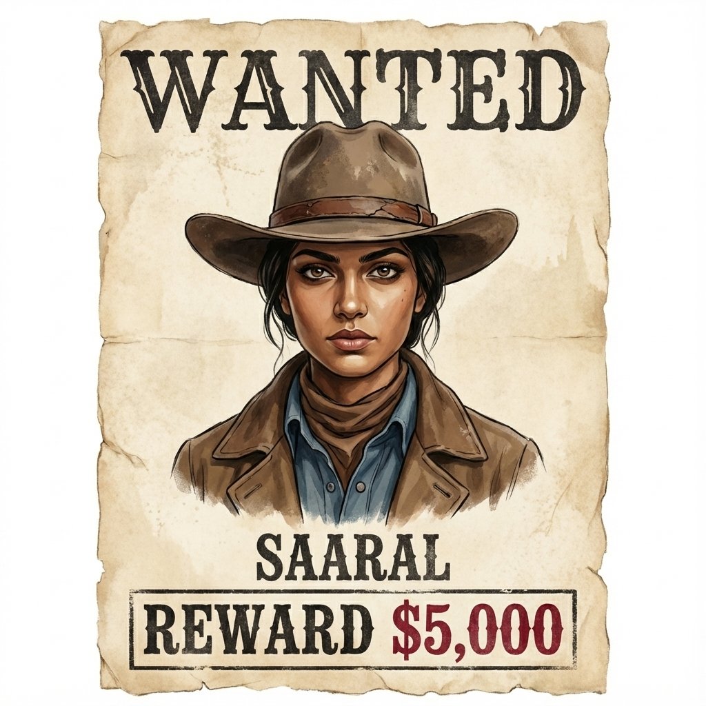 Wanted Poster - Saaral AI