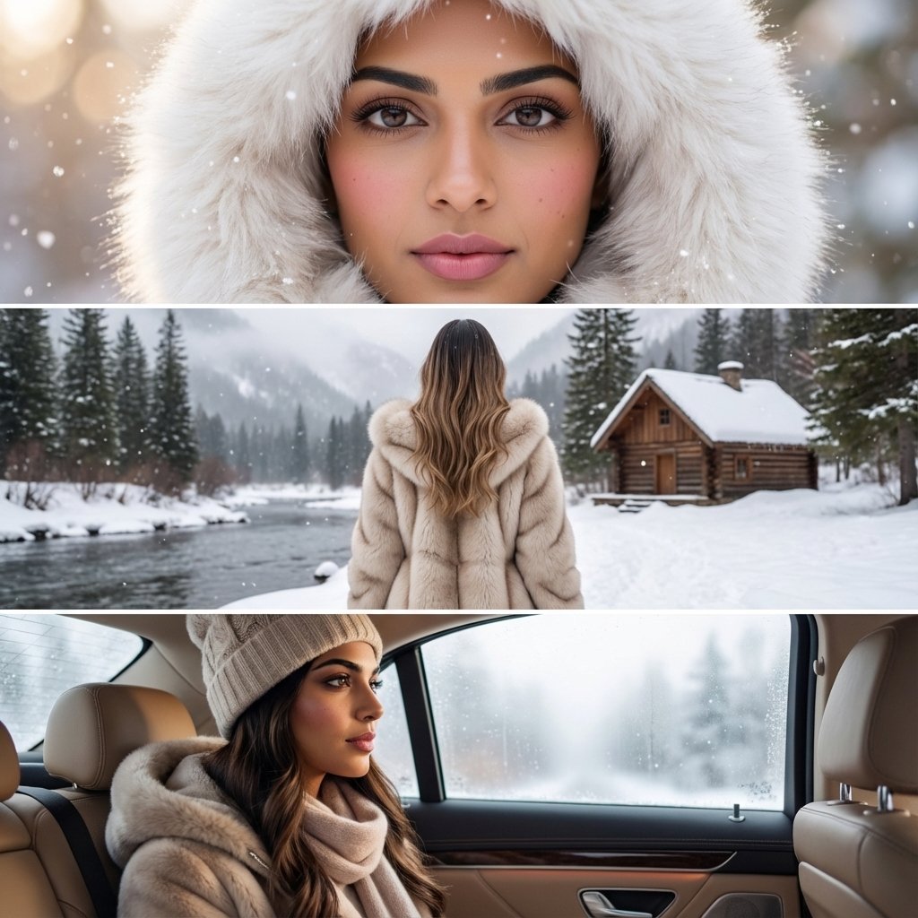 Winter Collage - Saaral AI