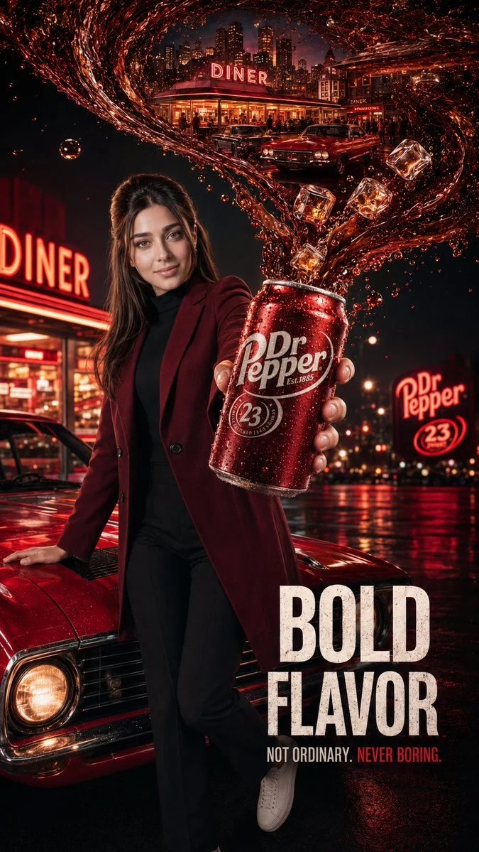 Cinematic Soda Ad