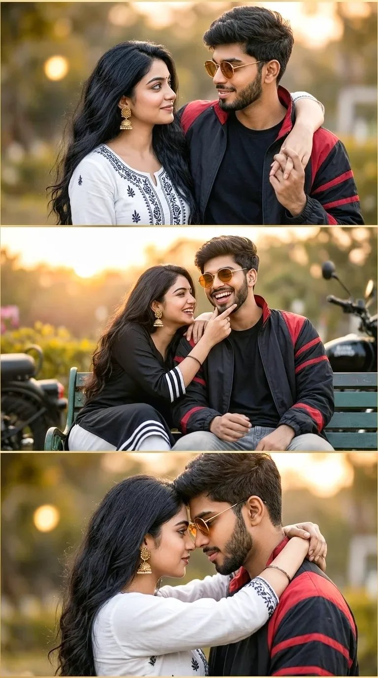 Dreamy Romantic Couple Collage