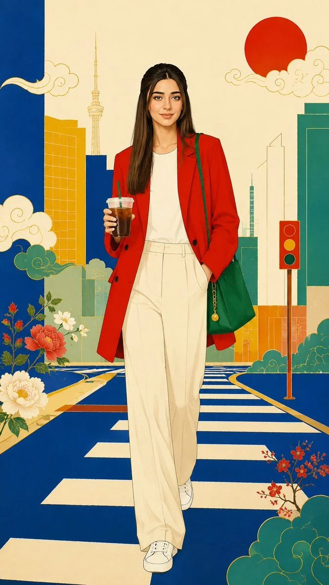 East Asian Editorial Illustration