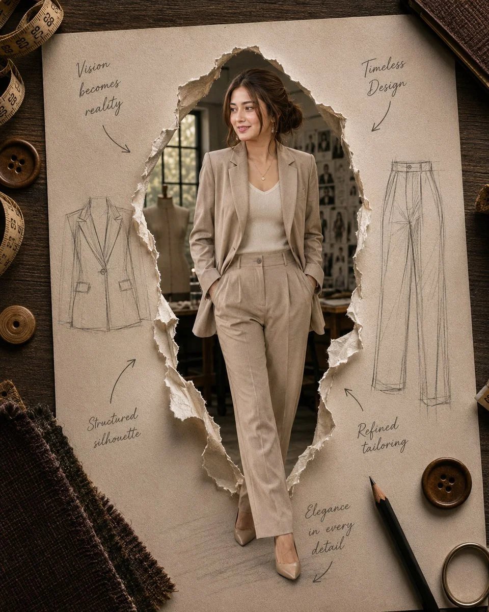 Fashion Editorial Sketchbook