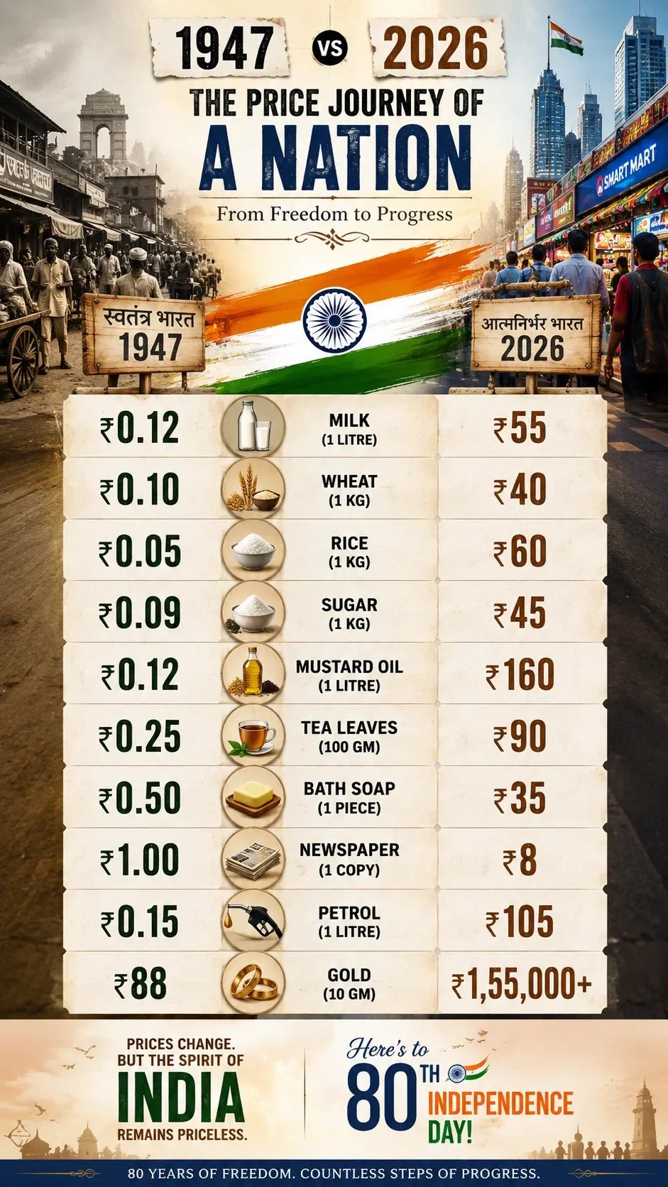 India's Price Journey