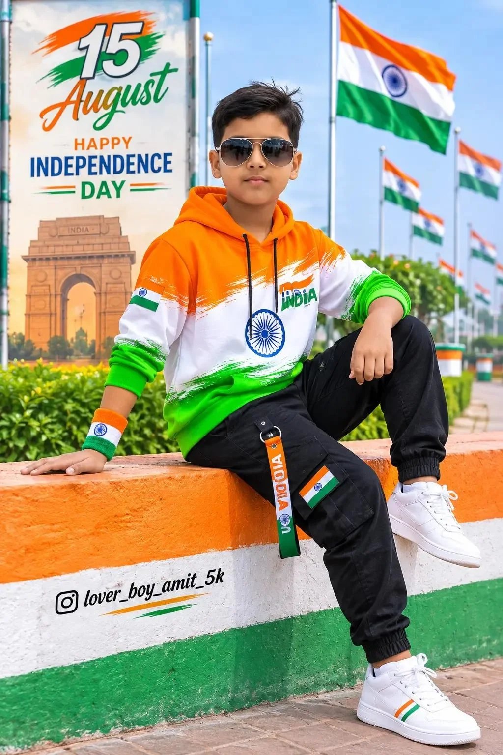 Indian Independence Day Portrait
