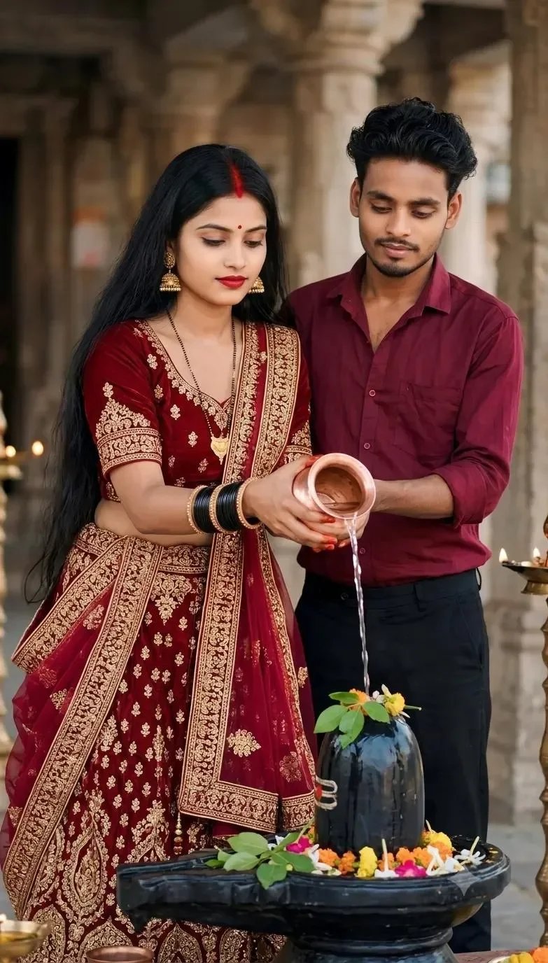Indian Woman and Man
