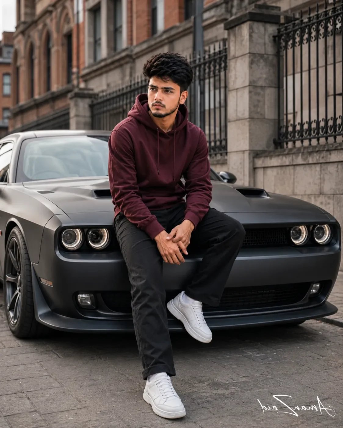 Luxury Automotive Fashion Portrait