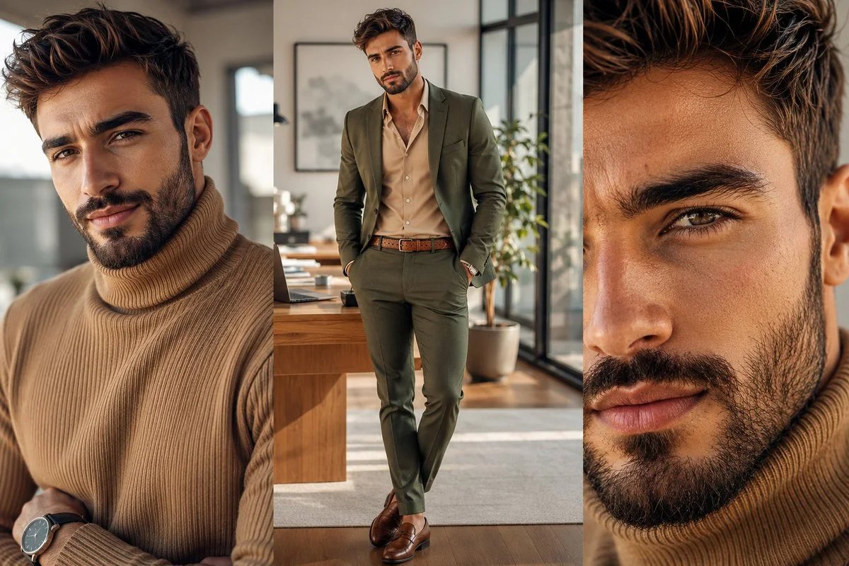 Luxury Fashion Editorial Portrait