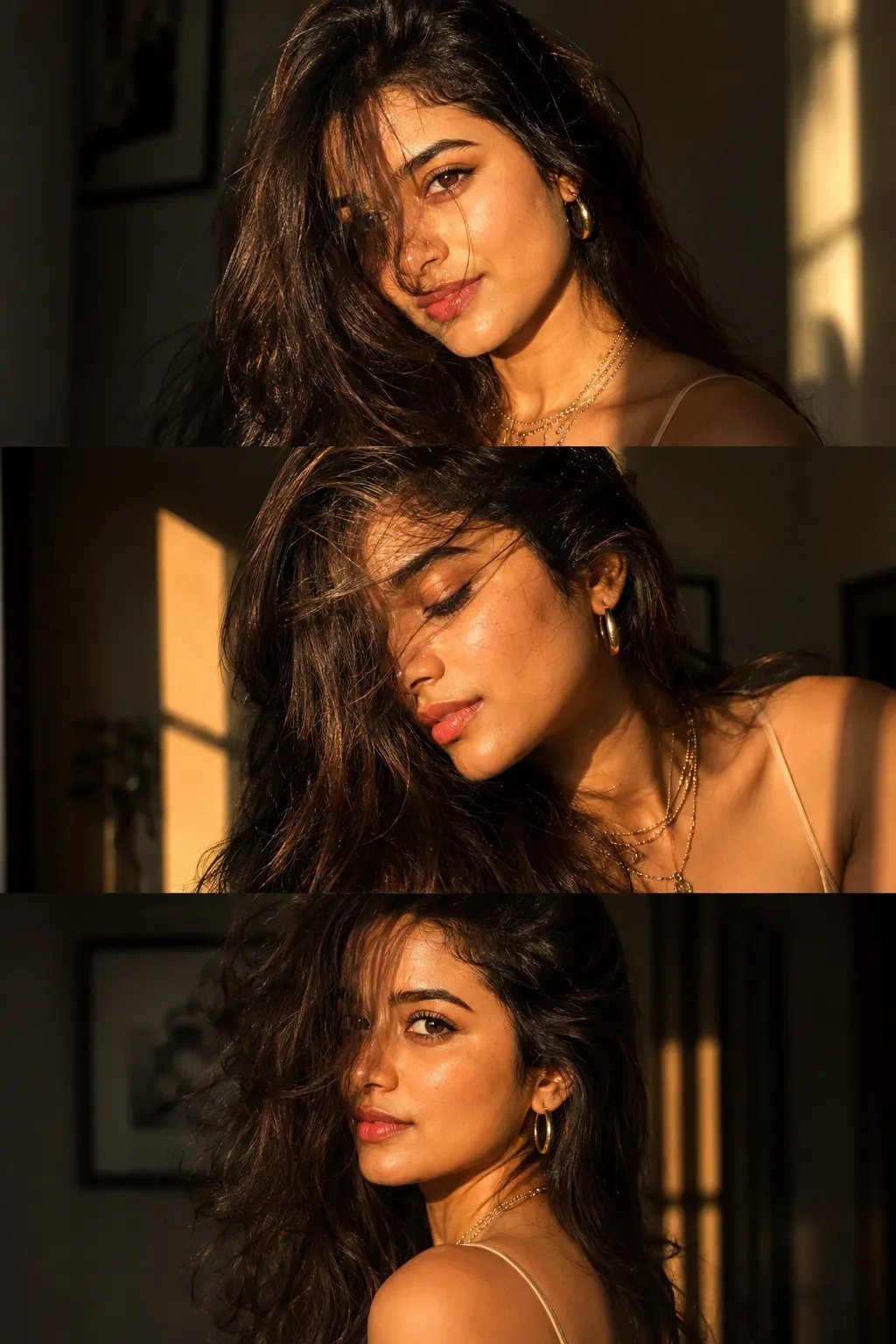 South Asian Woman Editorial Collage