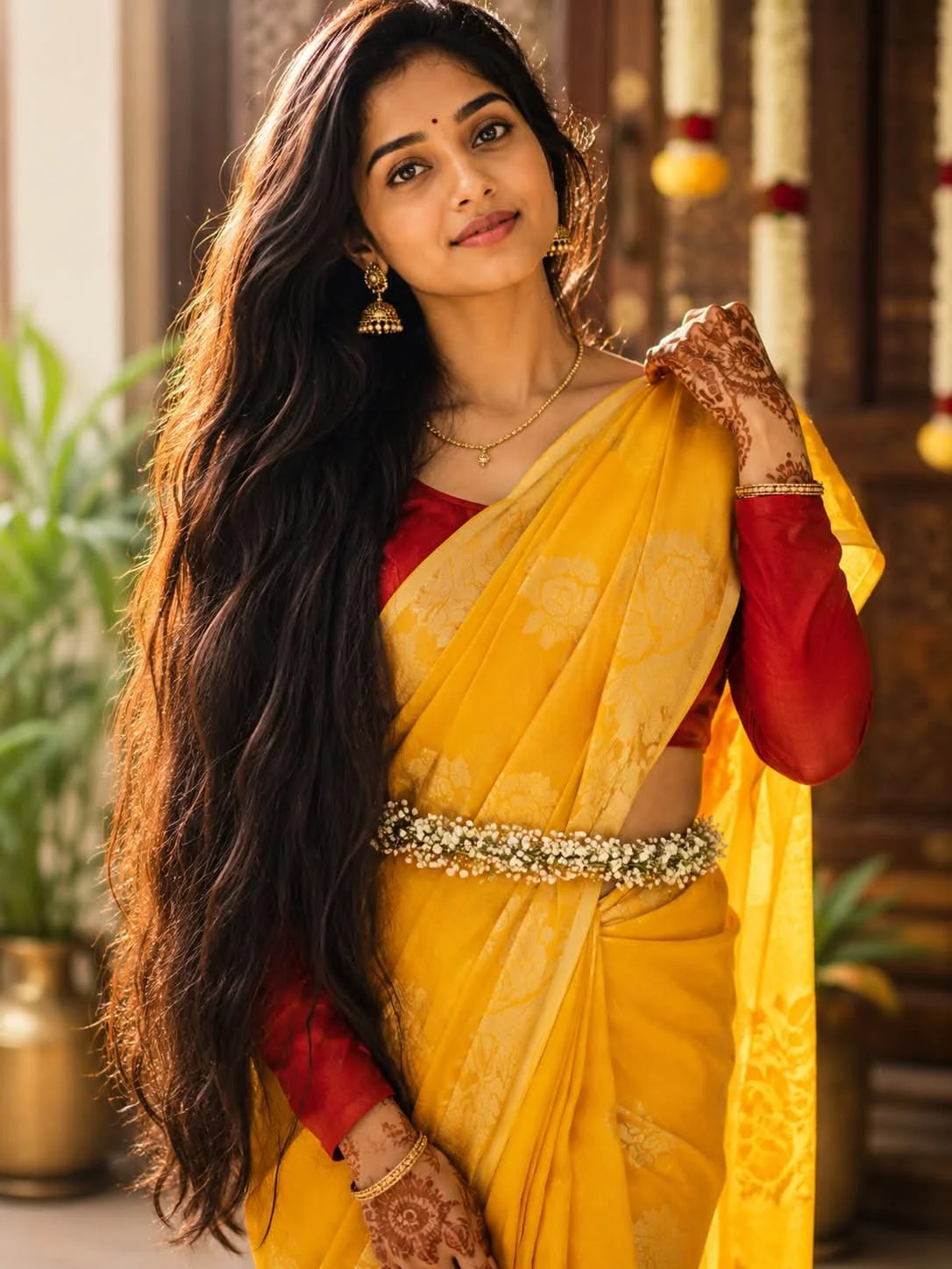South Asian woman portrait