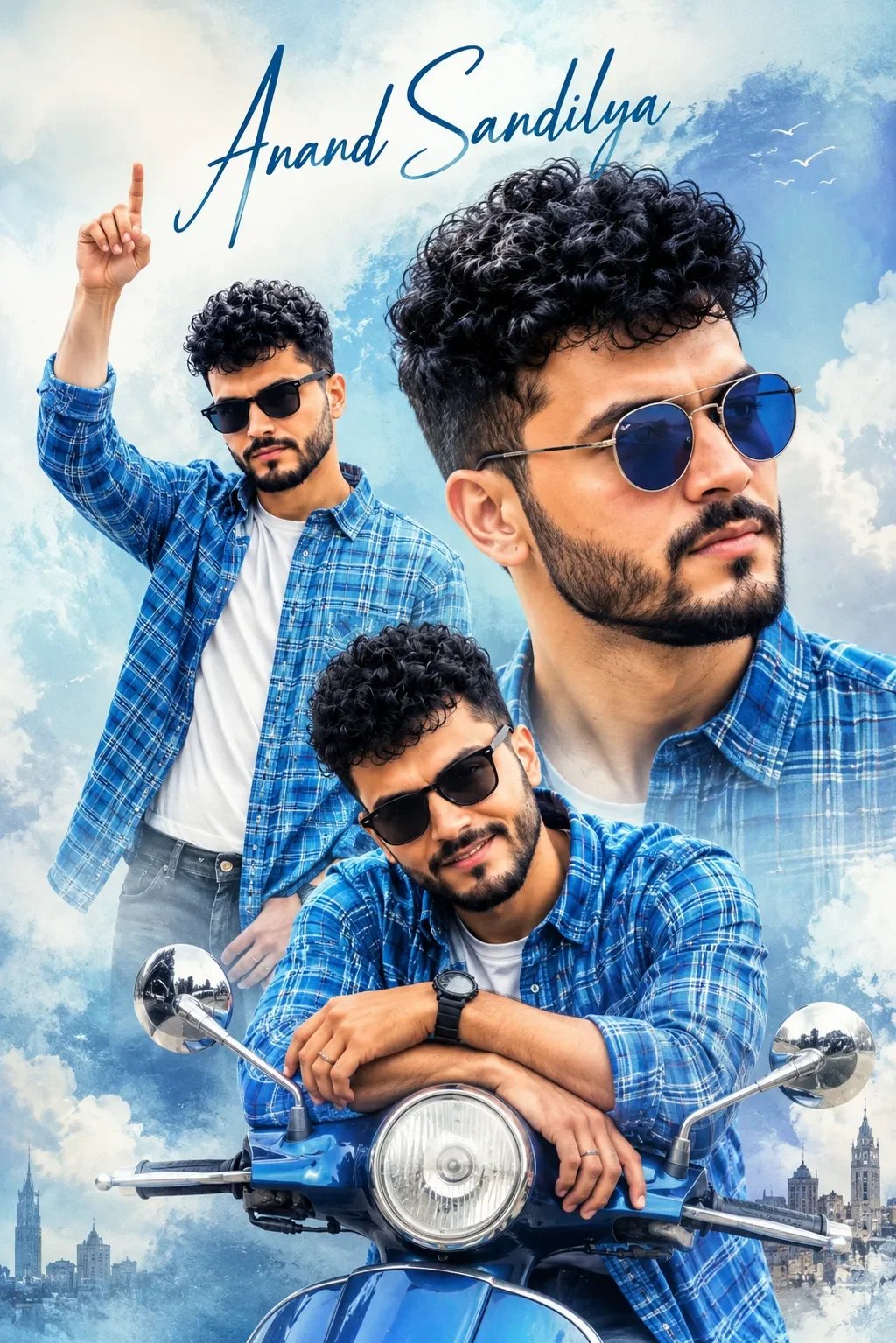 Stylish Man Poster Design