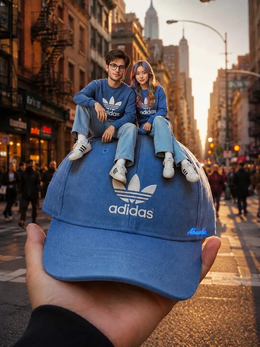 Surreal Adidas Cap Illusion