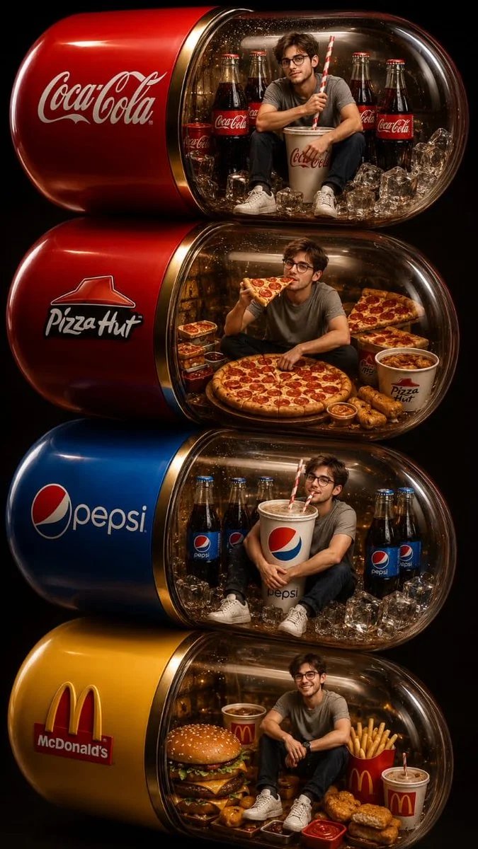 Surreal Food Vending Machine
