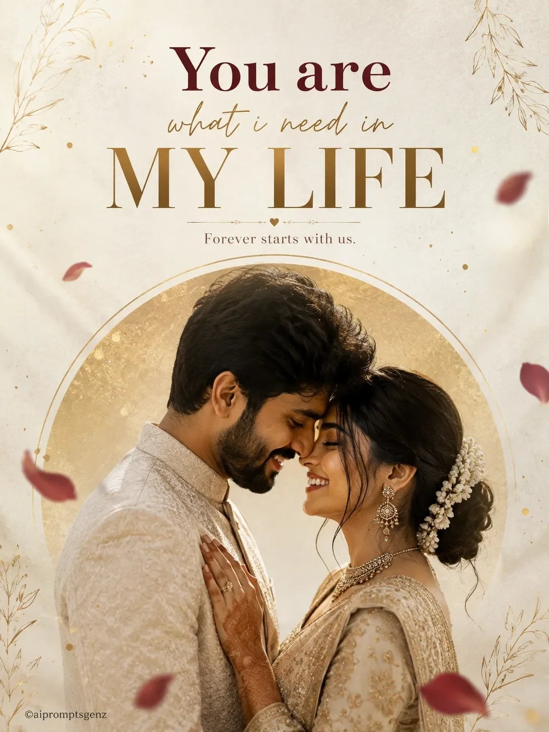 Wedding Editorial Poster