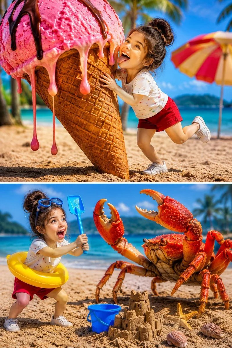Whimsical Tropical Beach Adventures