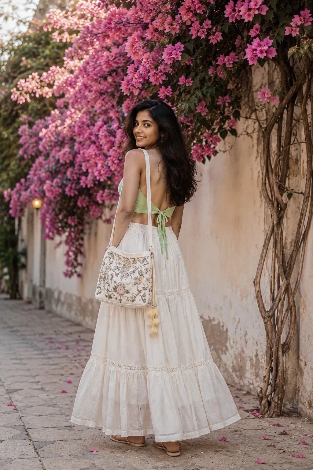 Woman in Boho Fashion